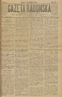 Gazeta Radomska, 1892, R. 9, nr 13