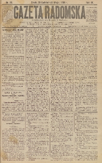Gazeta Radomska, 1892, R. 9, nr 38