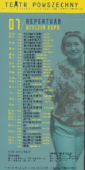 Teatr w Radomiu : repertuar styczeń - luty 2020