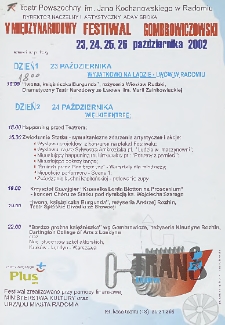 V Międzynarodowy Festiwal Gombrowiczowski