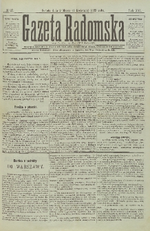 Gazeta Radomska, 1899, R. 16, nr 27