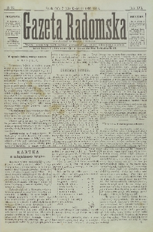 Gazeta Radomska, 1899, R. 16, nr 32