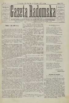 Gazeta Radomska, 1899, R. 16, nr 2