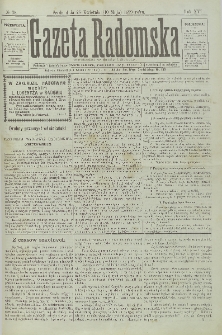 Gazeta Radomska, 1899, R. 16, nr 38