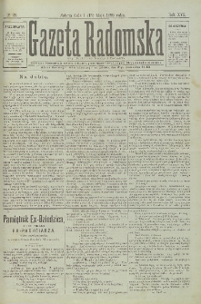 Gazeta Radomska, 1899, R. 16, nr 39