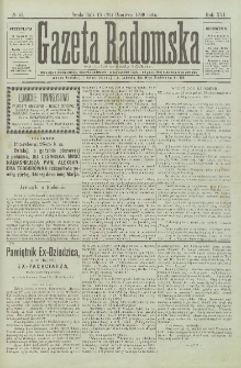 Gazeta Radomska, 1899, R. 16, nr 52