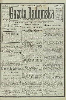 Gazeta Radomska, 1899, R. 16, nr 56