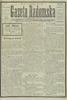Gazeta Radomska, 1899, R. 16, nr 57