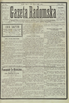 Gazeta Radomska, 1899, R. 16, nr 58
