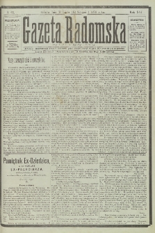 Gazeta Radomska, 1899, R. 16, nr 65