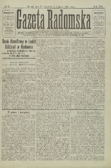 Gazeta Radomska, 1899, R. 16, nr 11