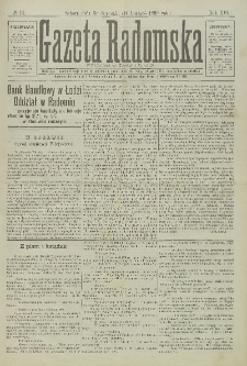 Gazeta Radomska, 1899, R. 16, nr 13