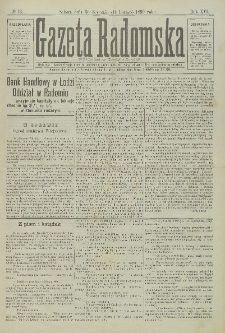 Gazeta Radomska, 1899, R. 16, nr 13