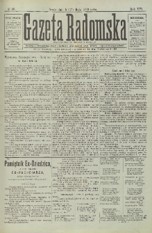 Gazeta Radomska, 1899, R. 16, nr 40