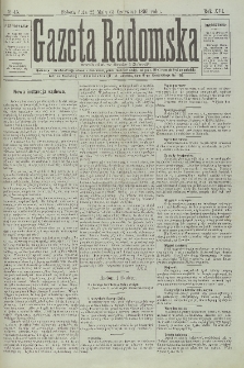 Gazeta Radomska, 1899, R. 16, nr 45