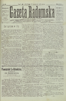 Gazeta Radomska, 1899, R. 16, nr 46