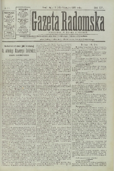 Gazeta Radomska, 1899, R. 16, nr 68