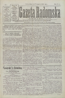 Gazeta Radomska, 1900, R. 17, nr 5