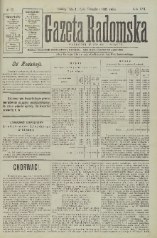 Gazeta Radomska, 1899, R. 16, nr 77