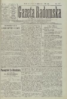 Gazeta Radomska, 1899, R. 16, nr 84