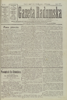 Gazeta Radomska, 1899, R. 16, nr 85
