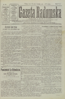Gazeta Radomska, 1899, R. 16, nr 86
