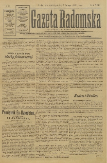 Gazeta Radomska, 1900, R. 17, nr 11