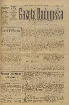Gazeta Radomska, 1900, R. 17, nr 32