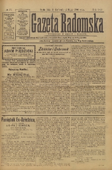 Gazeta Radomska, 1900, R. 17, nr 35
