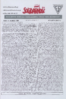 Solidarność : Biuletyn Komisji Zakladowej NSZZ "Solidarność", 2017, R.8, nr 99