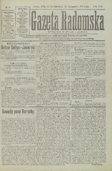 Gazeta Radomska, 1899, R. 16, nr 91