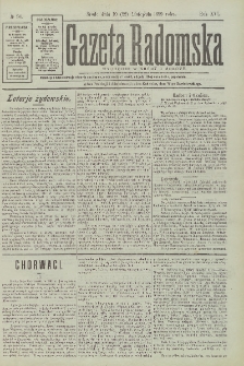 Gazeta Radomska, 1899, R. 16, nr 94