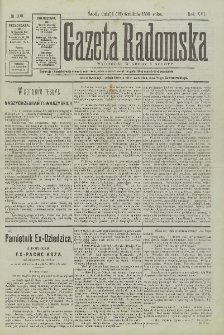 Gazeta Radomska, 1899, R. 16, nr 100