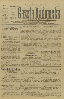 Gazeta Radomska, 1900, R. 17, nr 23