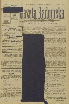 Gazeta Radomska, 1900, R. 17, nr 51