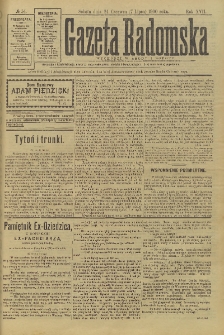Gazeta Radomska, 1900, R. 17, nr 54