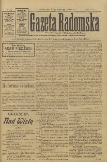 Gazeta Radomska, 1900, R. 17, nr 76