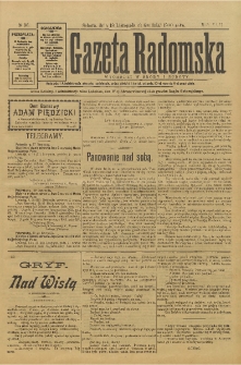 Gazeta Radomska, 1900, R. 17, nr 96