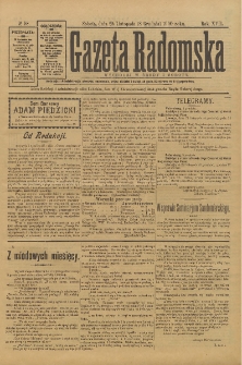 Gazeta Radomska, 1900, R. 17, nr 98