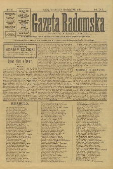 Gazeta Radomska, 1900, R. 17, nr 103