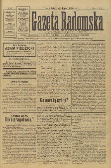 Gazeta Radomska, 1900, R. 17, nr 57