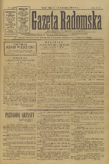 Gazeta Radomska, 1900, R. 17, nr 65