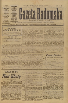 Gazeta Radomska, 1900, R. 17, nr 70