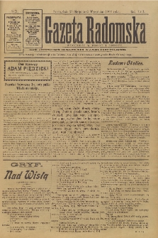 Gazeta Radomska, 1900, R. 17, nr 71