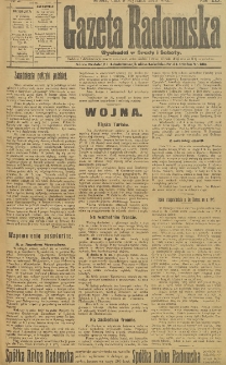 Gazeta Radomska, 1915, R. 30, nr 3