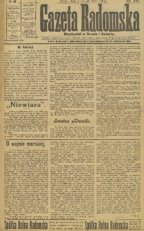 Gazeta Radomska, 1915, R. 30, nr 10