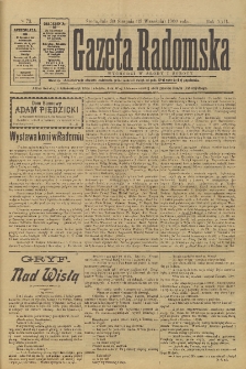 Gazeta Radomska, 1900, R. 17, nr 73