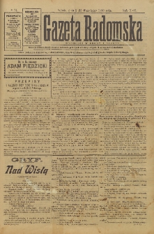 Gazeta Radomska, 1900, R. 17, nr 74