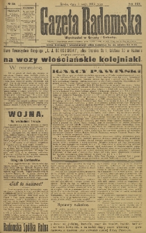 Gazeta Radomska, 1915, R. 30, nr 35