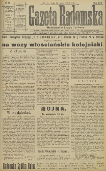 Gazeta Radomska, 1915, R. 30, nr 38